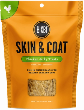 Bixbi Skin & Coat Chicken Breast Jerky Dog Treats