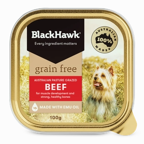 Black Hawk - Grain Free Beef Dog Wet Food (100g)