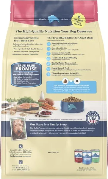 Blue Buffalo Life Protection Salmon & Brown Rice Recipe Adult Dry Dog Food