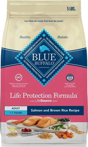 Blue Buffalo Life Protection Salmon & Brown Rice Recipe Adult Dry Dog Food