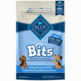 BLUE Bits Soft-Moist Training Treats; Tasty Chicken Recipe