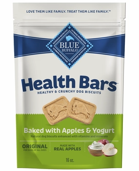 Blue Buffalo Health Bars Baked with Apples & Yogurt Dog Treats