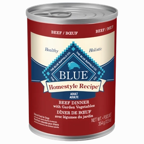 BLUE Homestyle Recipe Beef Dinner Canned Dog Food