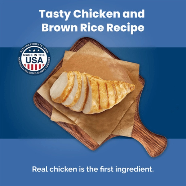 BLUE Life Protection Formula Chicken & Brown Rice Recipe Dry Senior Dog Food