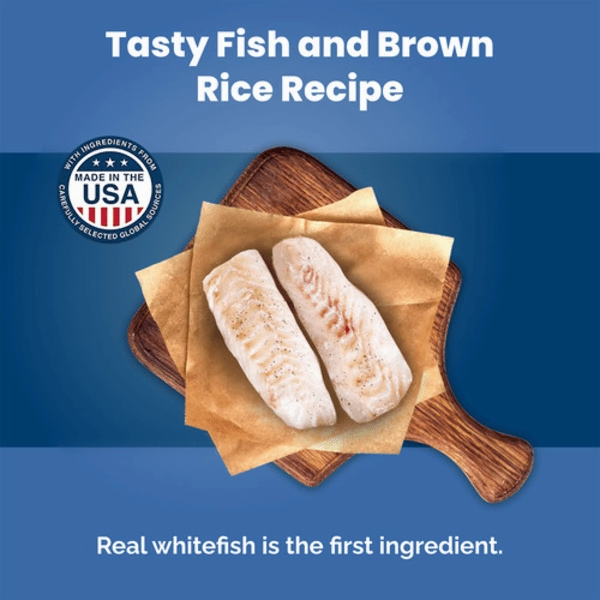 BLUE Life Protection Formula Fish & Brown Rice Recipe Dry Dog Food, 26lb