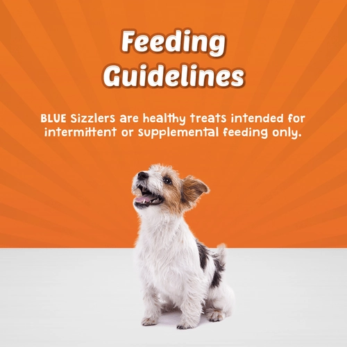 BLUE Sizzlers Natural Pork Bacon-Style Dog Treats