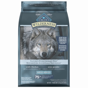 BLUE Wilderness Chicken Recipe with Grains Dry Dog Food