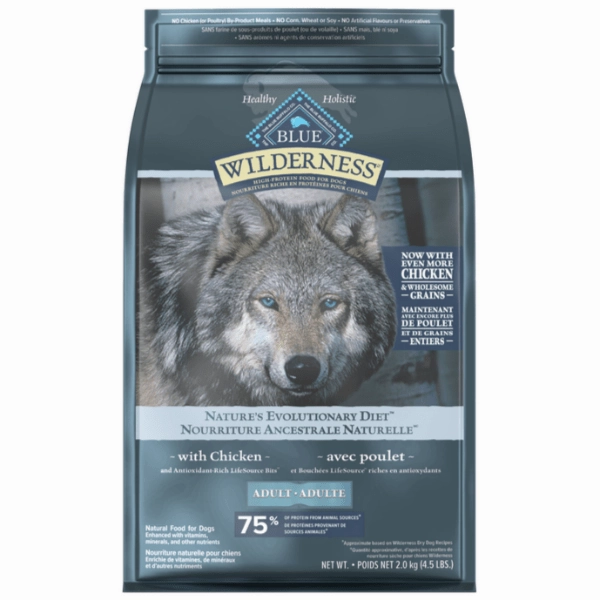 BLUE Wilderness Chicken Recipe with Grains Dry Dog Food