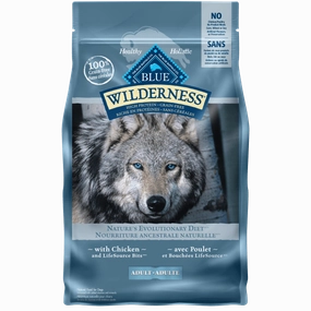 BLUE Wilderness Grain Free Chicken Recipe Dry Dog Food, 24lb