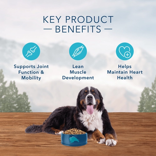 BLUE Wilderness Grain Free Large Breed Chicken Recipe Dry Dog Food, 24lb
