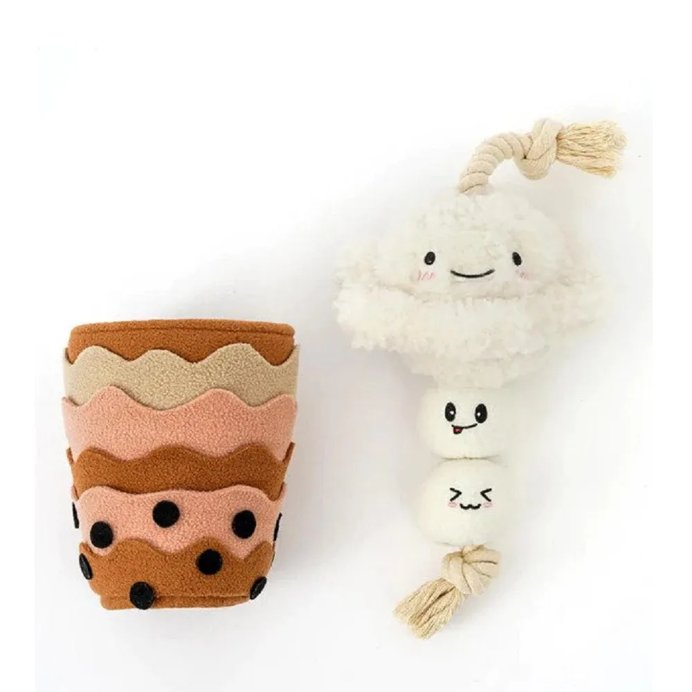 Boba Time Dog Snuffle Toy