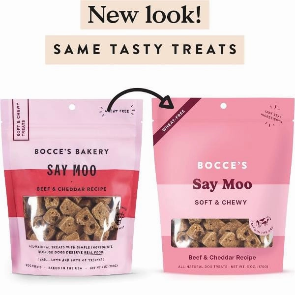 Bocce's Say Moo Soft & Chewy Dog Treats