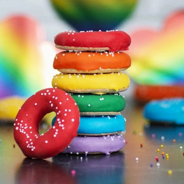 Bosco and Roxy's Pride & Family | Mini Donuts