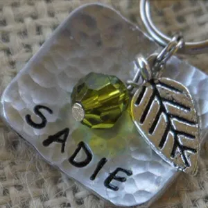 Botanical Dog ID Tag