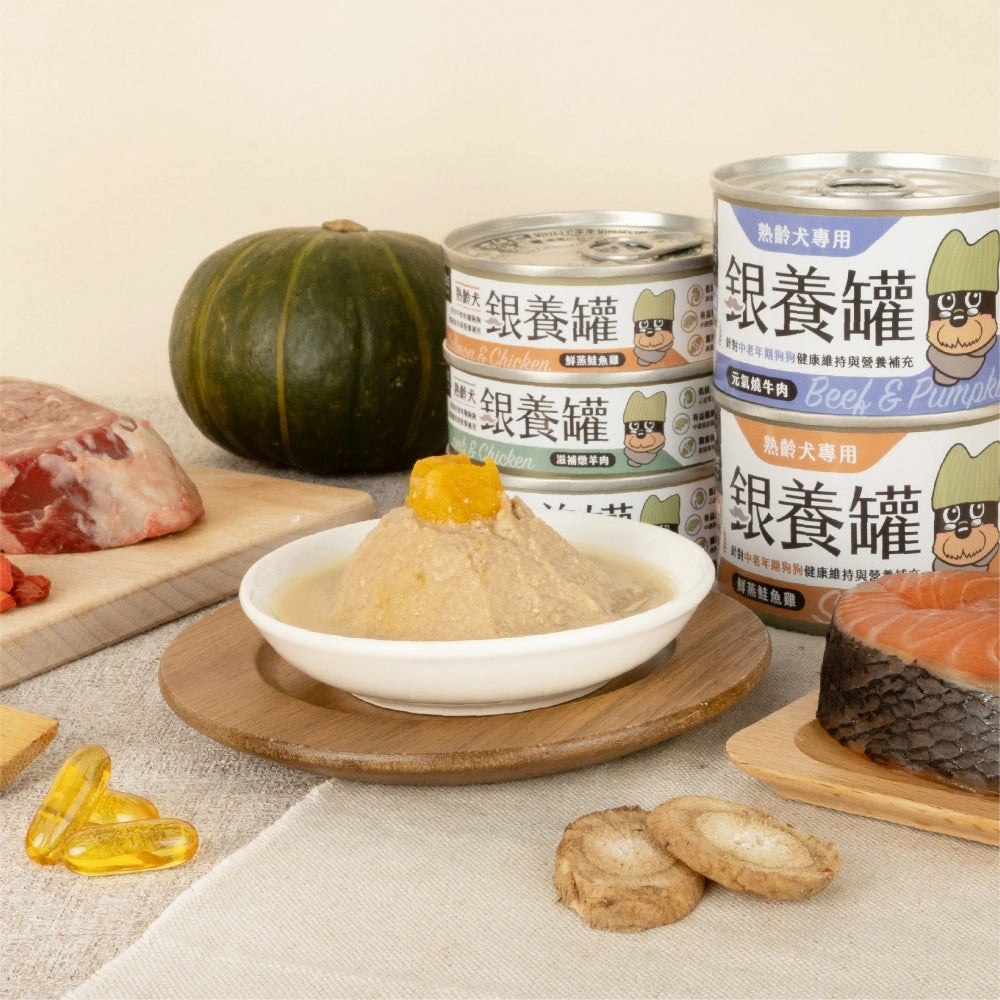 Braised Lamb Complete Balanced Senior Dog Can