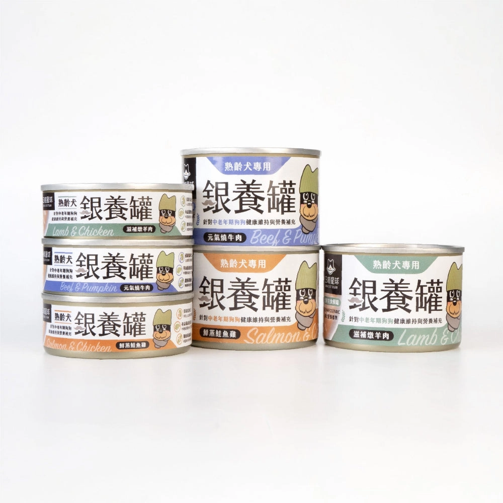 Braised Lamb Complete Balanced Senior Dog Can