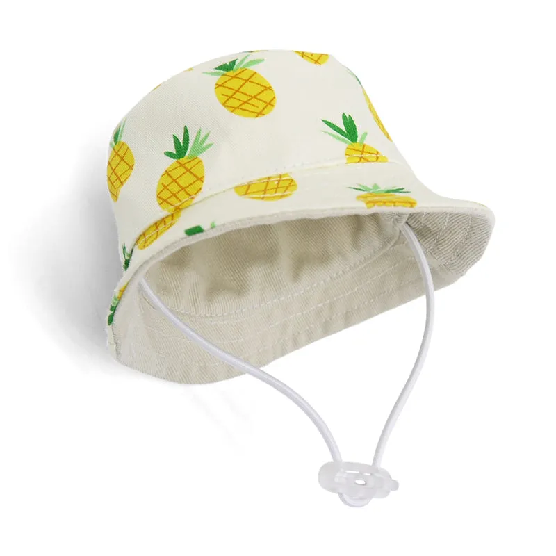 Bucket Dog Hat Pineapple