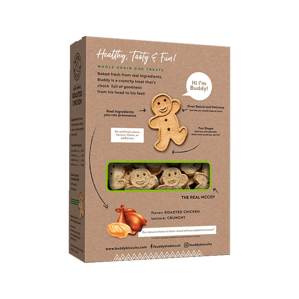 Buddy Biscuits Oven Baked Roasted Chicken Dog Treats