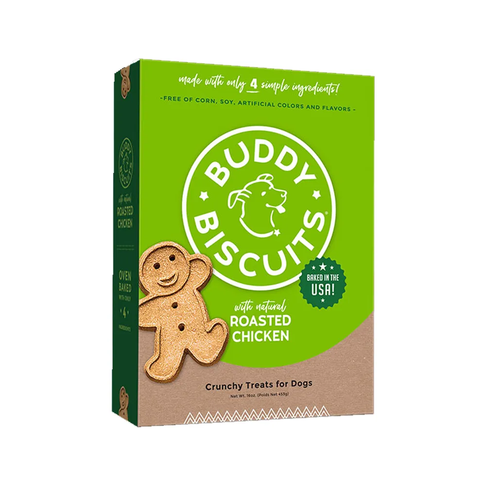 Buddy Biscuits Oven Baked Roasted Chicken Dog Treats