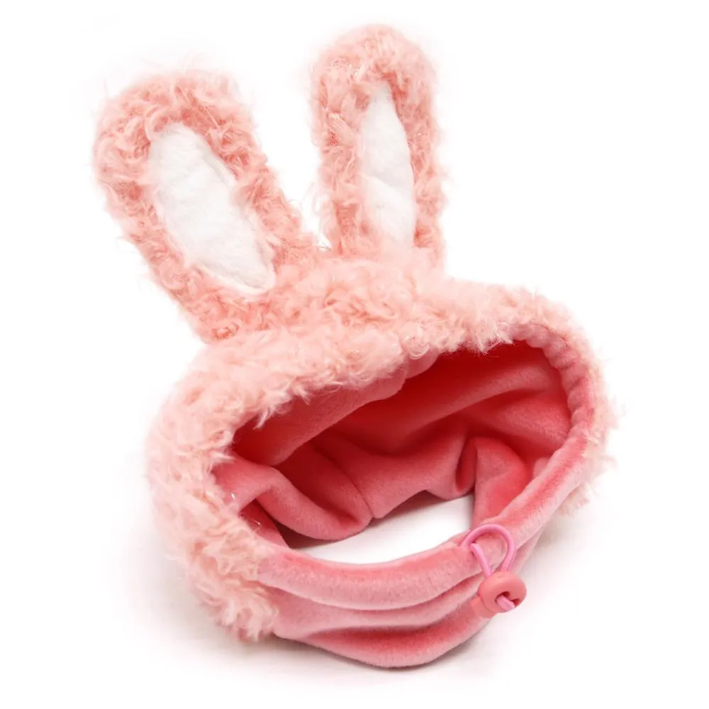 Bunny Dog Hat Pink