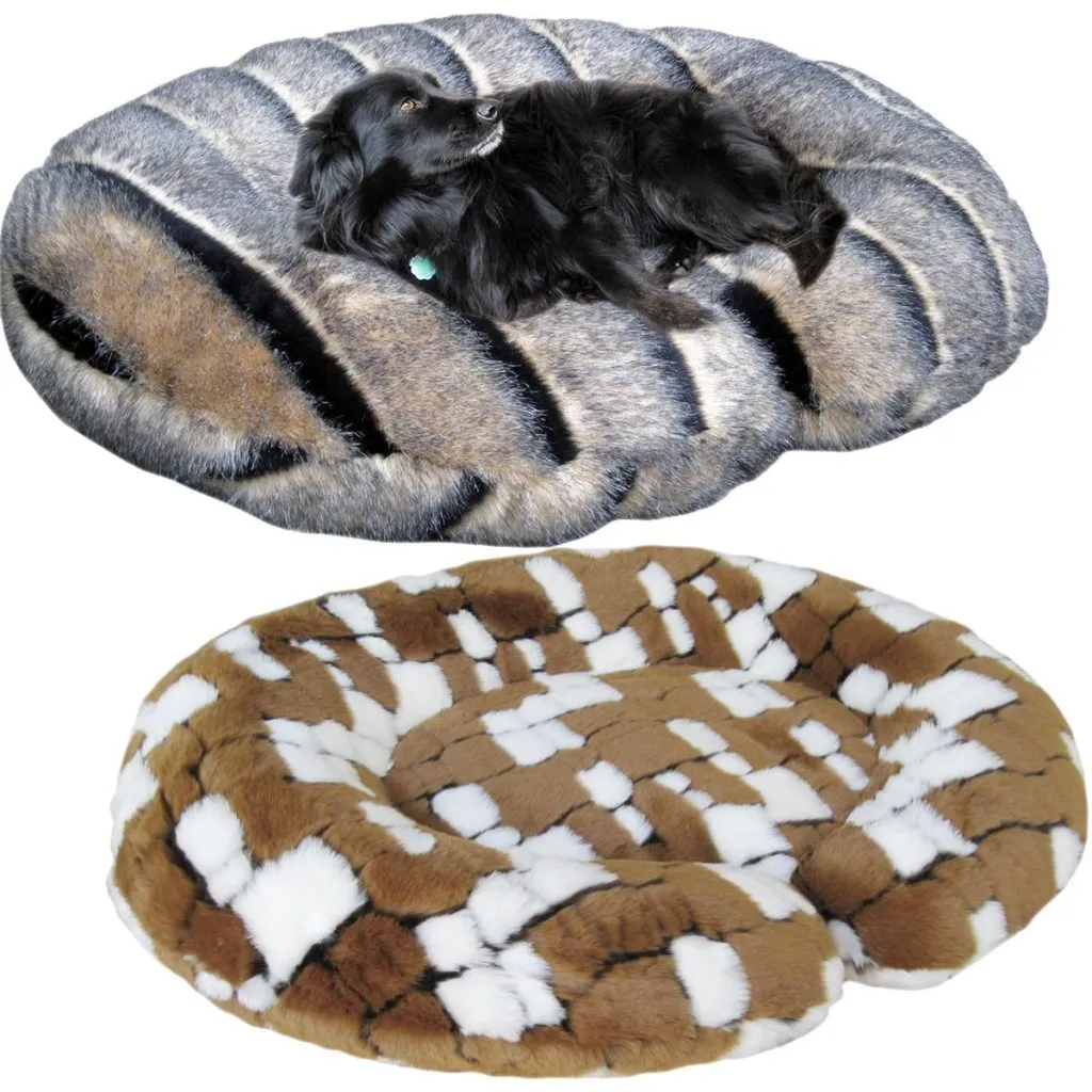 C-Shaped Custom Dog Bed