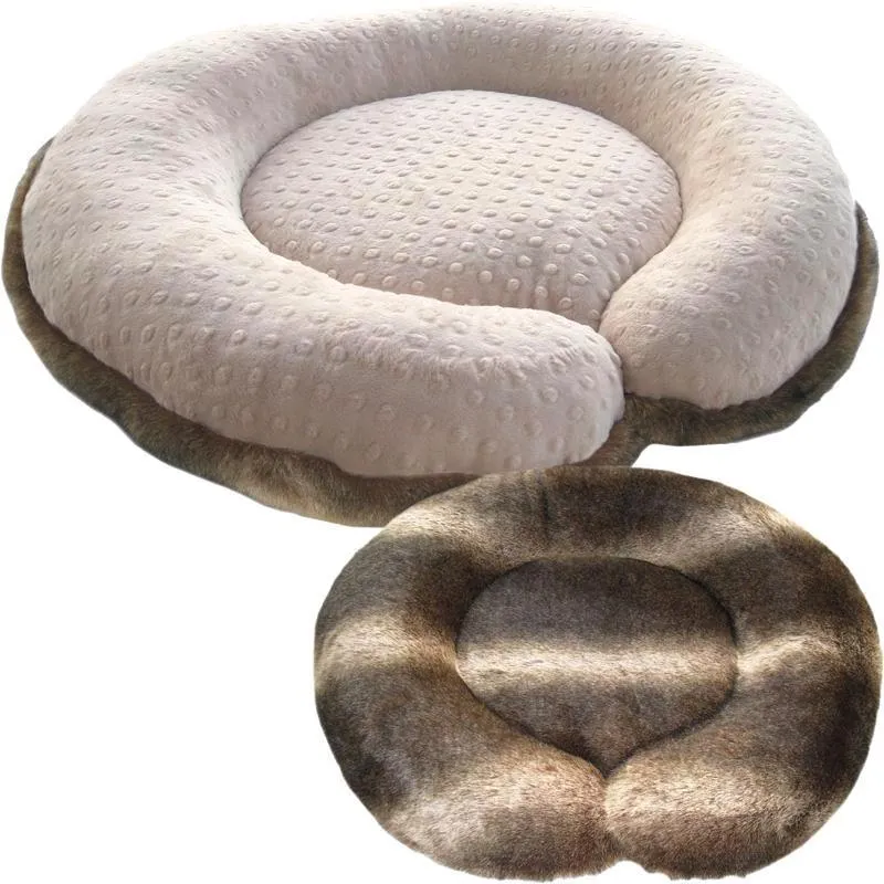 C-Shaped Custom Dog Bed