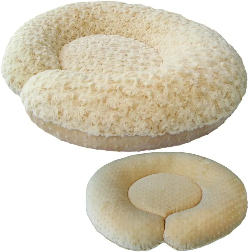 C-Shaped Custom Dog Bed