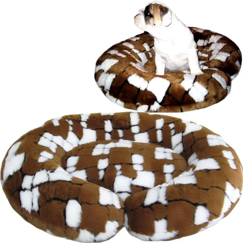 C-Shaped Custom Dog Bed