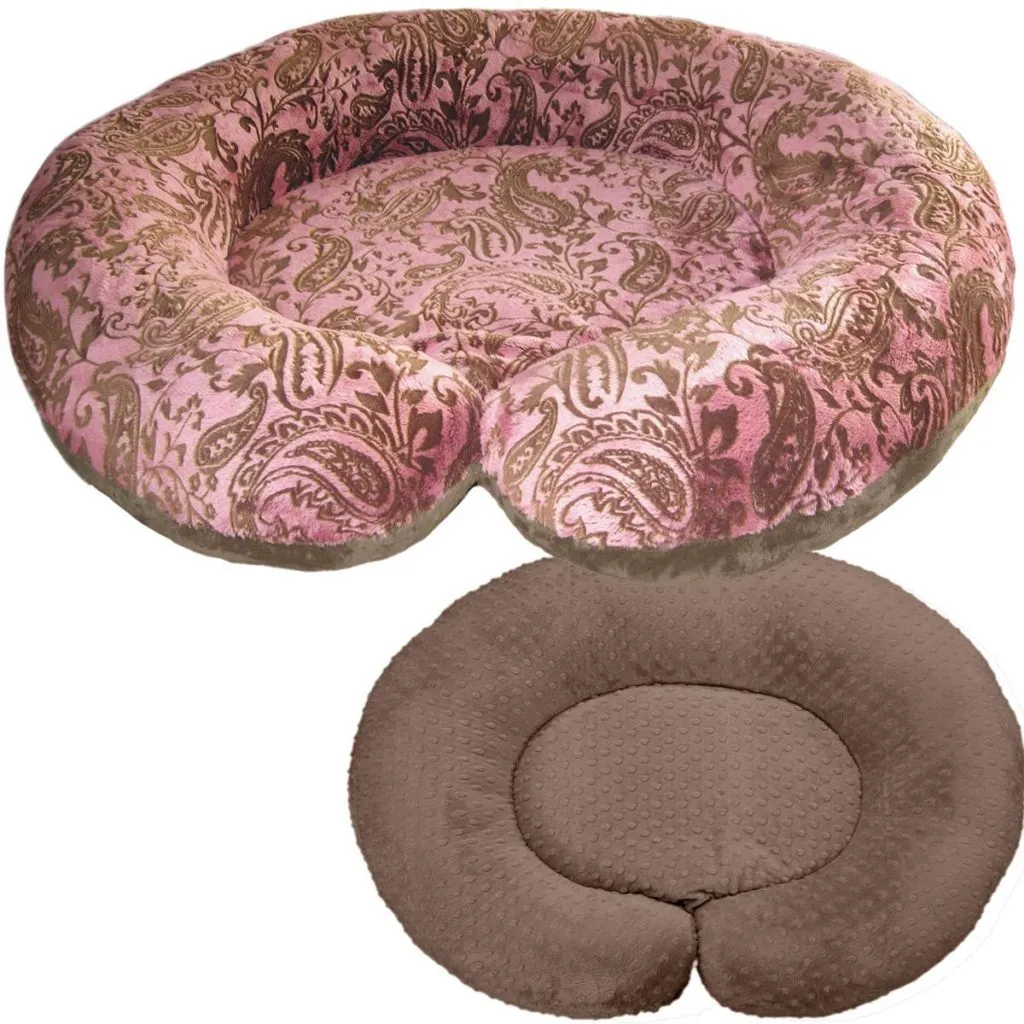 C-Shaped Custom Dog Bed