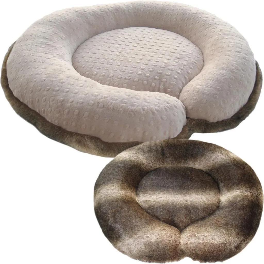 C-Shaped Custom Dog Bed