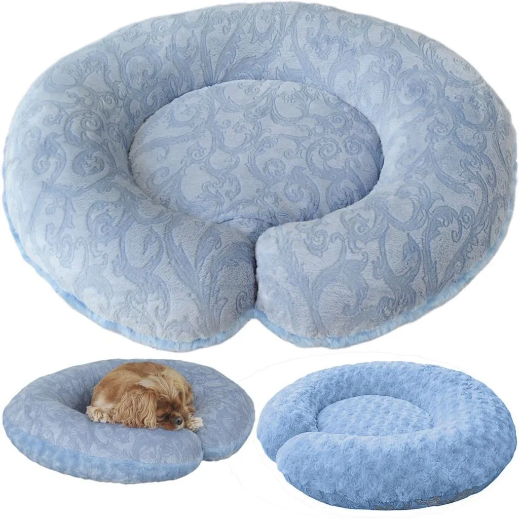 C-Shaped Custom Dog Bed
