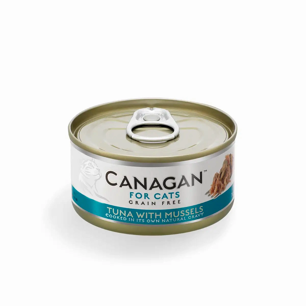 Canagan Cat Canned Food Tuna With Mussels 75g