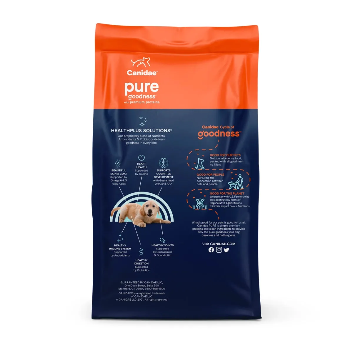 Canidae PURE Grain Free Dry Puppy Food - Chicken, Lentil & Whole Egg