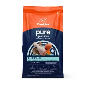 Canidae PURE Grain Free Dry Puppy Food - Chicken, Lentil & Whole Egg
