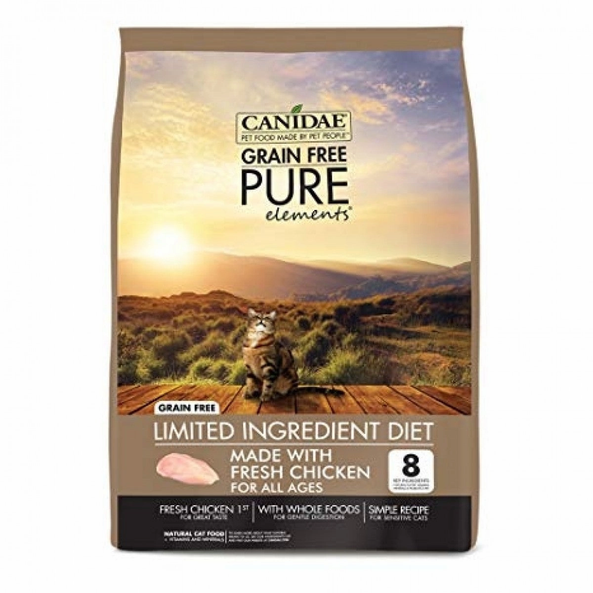 Canidae PURE Grain Free Dry Cat Food - Chicken