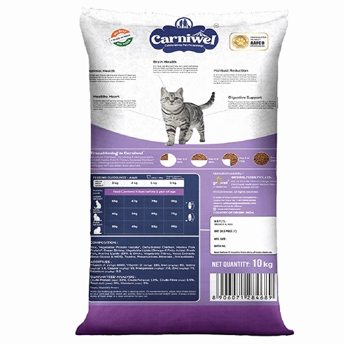 Carniwel Fresh Fish and Shrimp For Adult Cat Dry Food