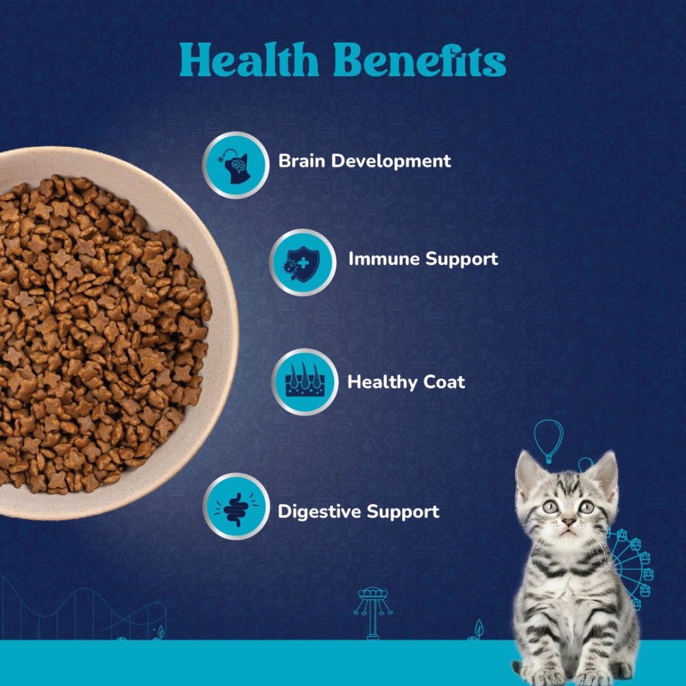 Carniwel Ocean Fish and Krill For Kitten Cat Dry Food