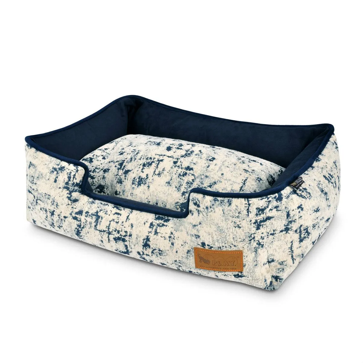 Celestial Lounge Dog Bed Midnight Blue