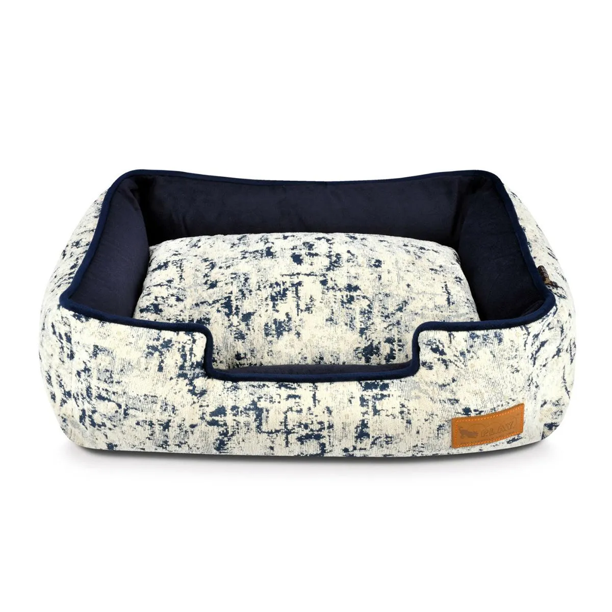 Celestial Lounge Dog Bed Midnight Blue