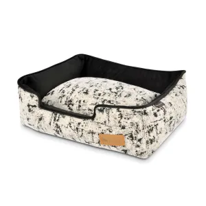 Celestial Lounge Dog Bed Night Sky Black