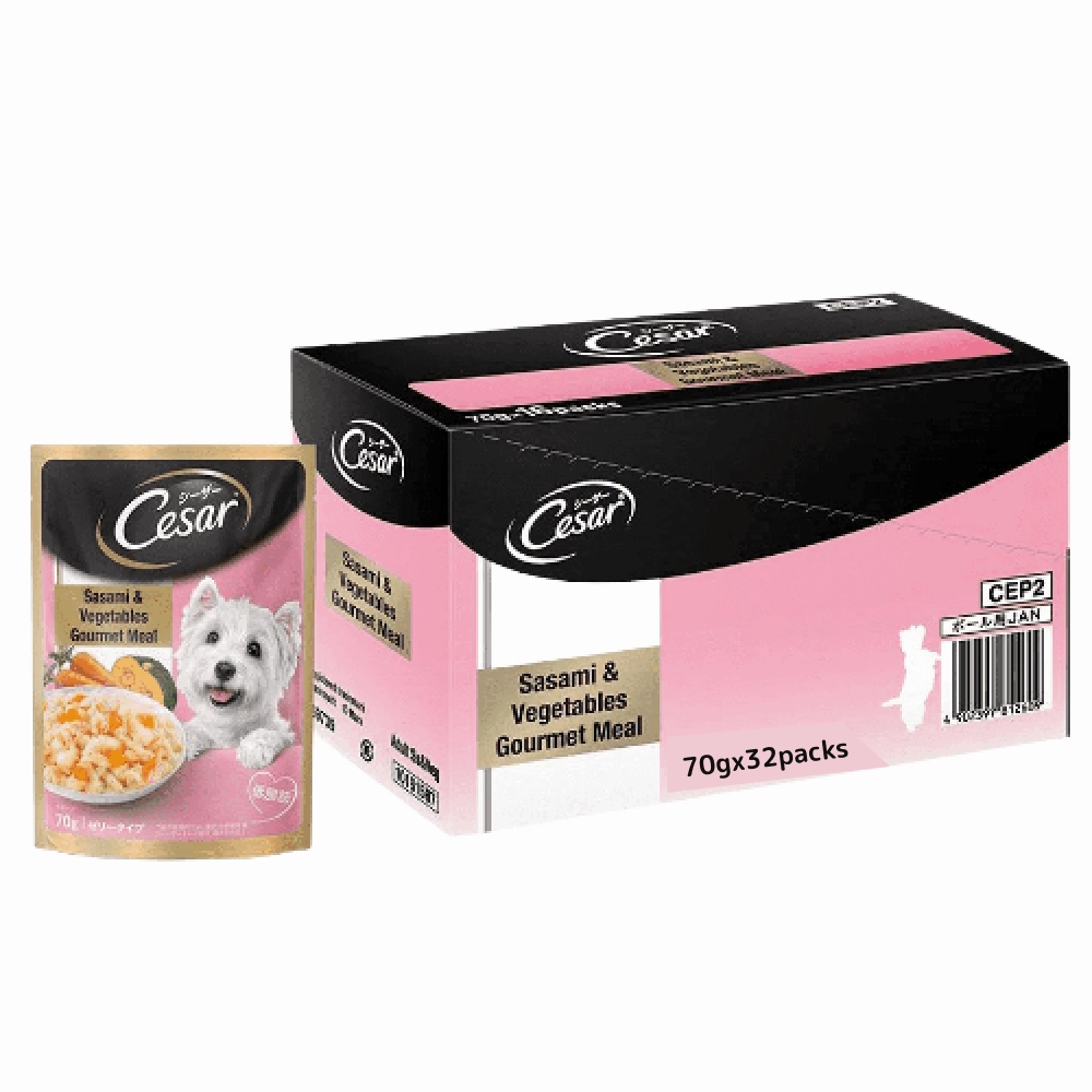 Cesar Sasami & Vegetables Premium Adult Dog Wet Food