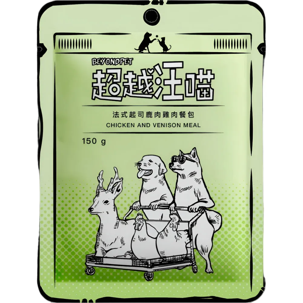 Chicken and Venison Pouch for Dogs