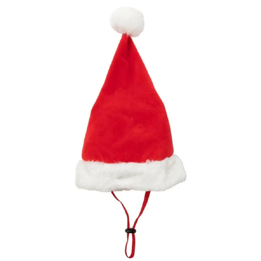 Christmas Santa Hat Dog Toy