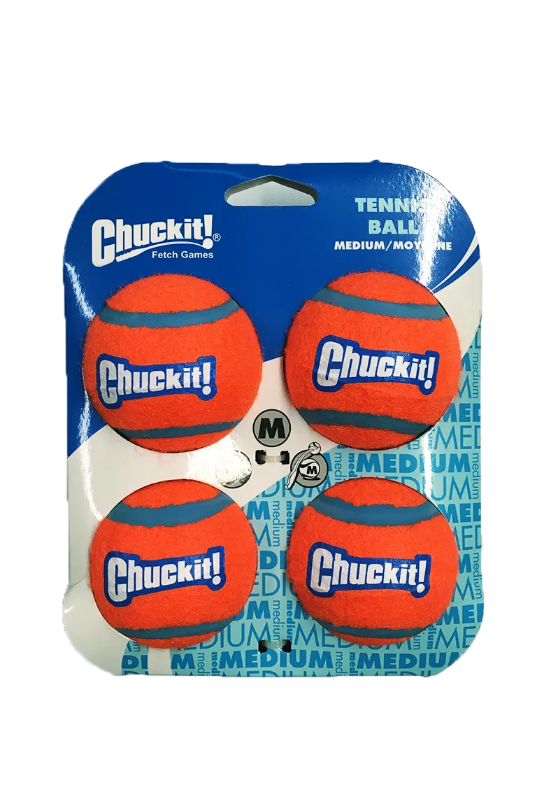 ChuckIt! Tennis Balls, 4-pack