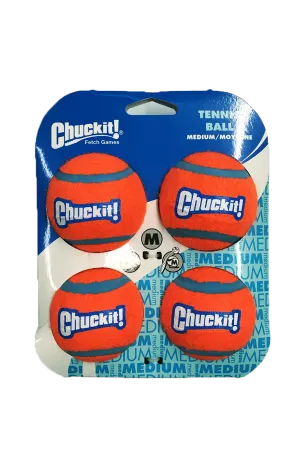 ChuckIt! Tennis Balls, 4-pack