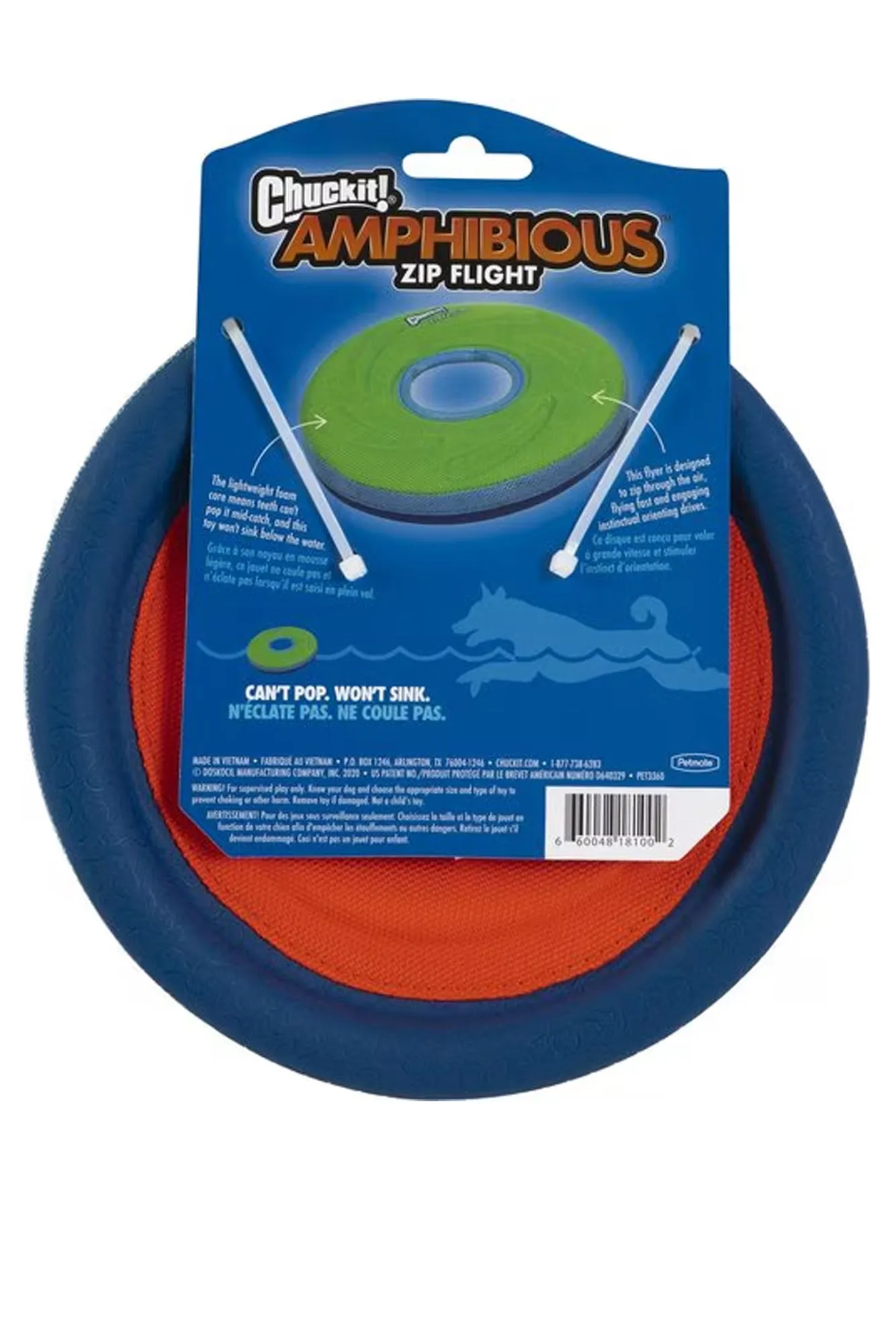 ChuckIt! Zipflight Disc Dog Toy