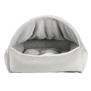 Cloud Dream Fur Canopy Dog Bed