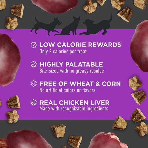 Cloud Star Tricky Trainers Crunchy with Chicken Liver Dog Treats