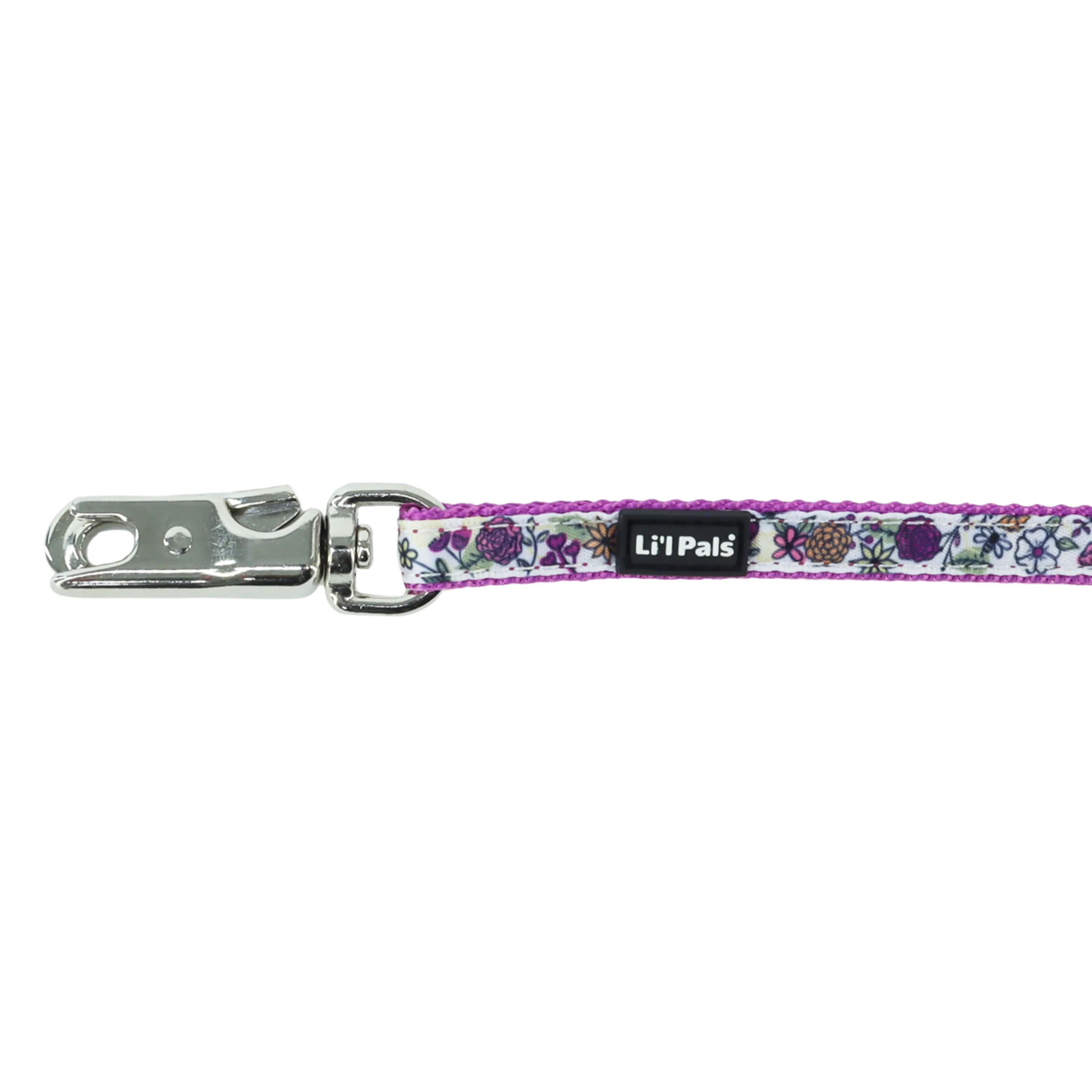 Coastal Pet Products Li'l Pals Charming Ribbon Overlay Dog Leash in Li'l Bumble Bees