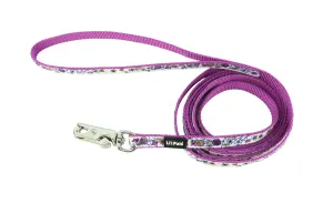 Coastal Pet Products Li'l Pals Charming Ribbon Overlay Dog Leash in Li'l Bumble Bees